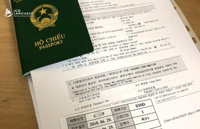 Hồ sơ xin visa D4-1 Hàn Quốc bao gồm những gì?
