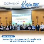 Tập đoàn ICOGroup tới thăm và trao đổi chương trình hợp tác với trường đại học Inje trong chuyến công tác tháng 5/2025
