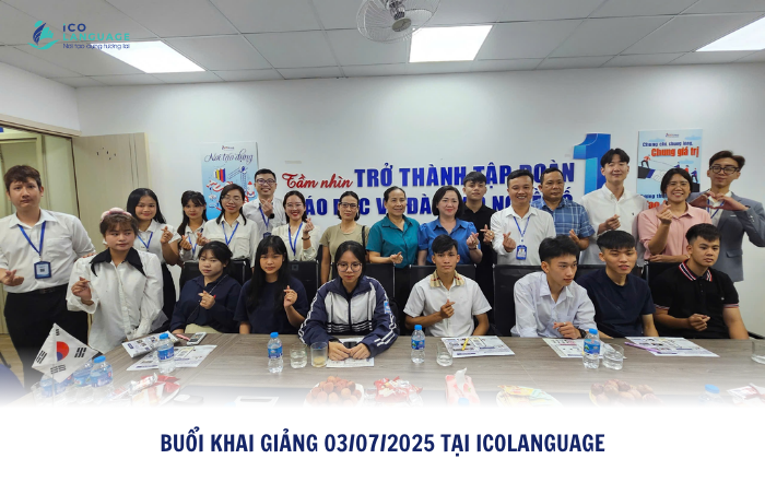 Khai Giảng Chương Trình Du Học Hàn Quốc Ngày 03/07: Khởi Đầu Cho Hành Trình Mới