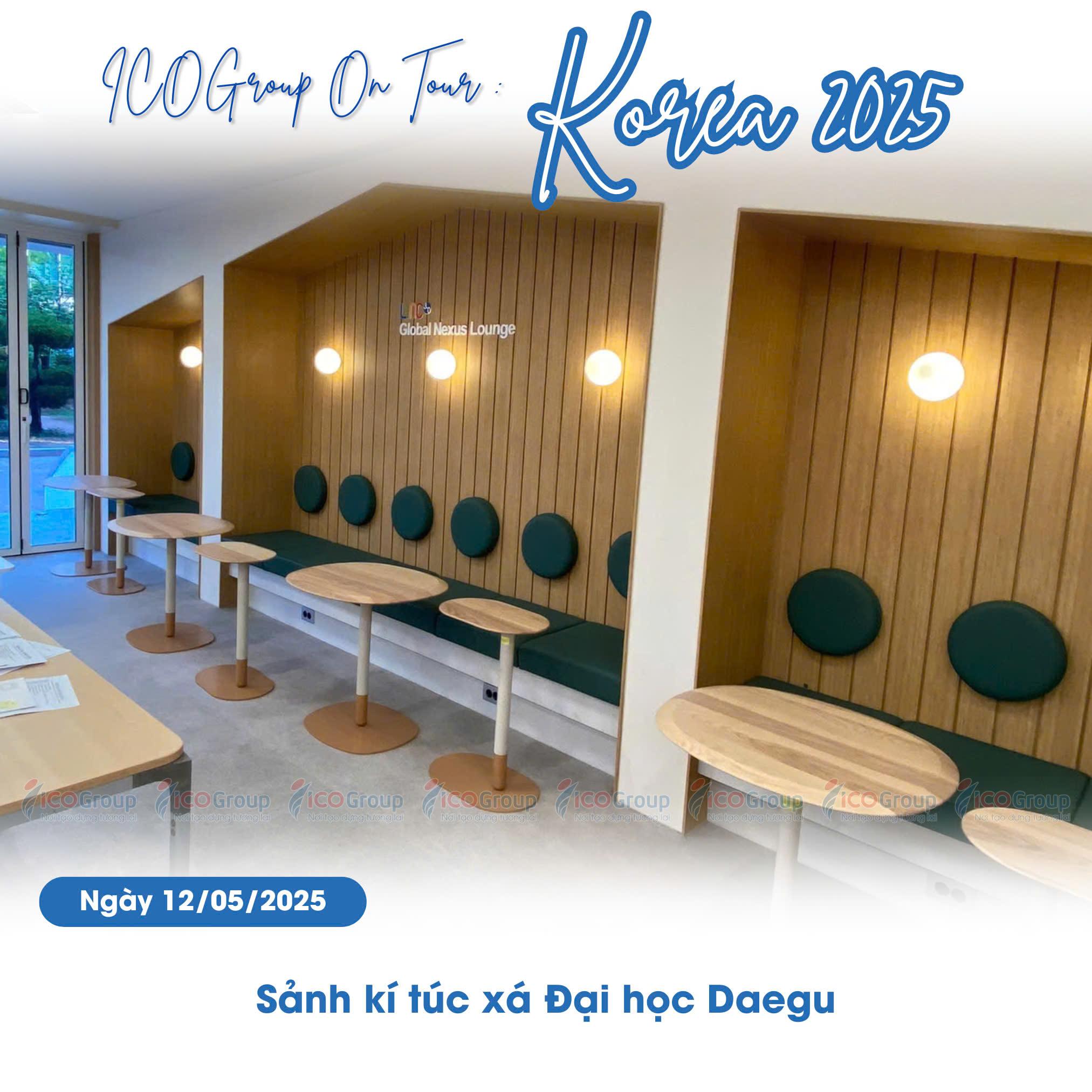 Sảnh kí túc xá đại học Daegu