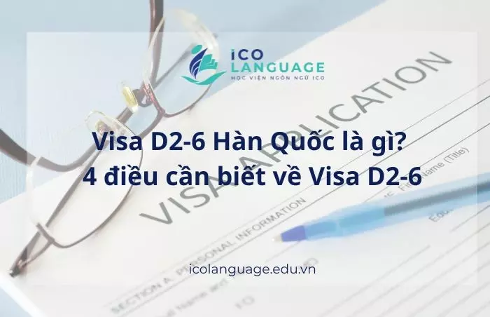 Visa D2-6 Hàn Quốc là gì? Điều kiện, thủ tục và chi phí mà bạn cần biết
